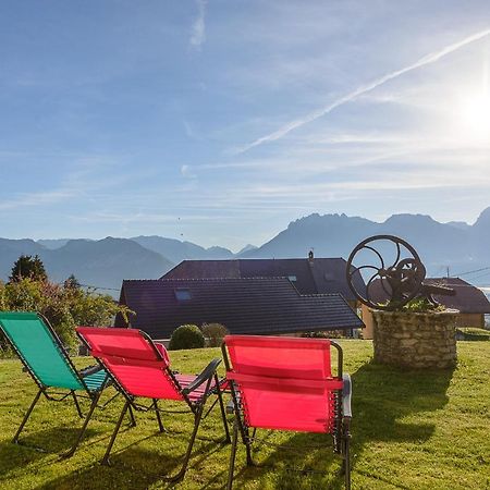 St Jorioz- Cosy Chalet Vue Lac Et Montagnes - Lla Selections By Location Lac Annecy Saint-Jorioz Exteriör bild