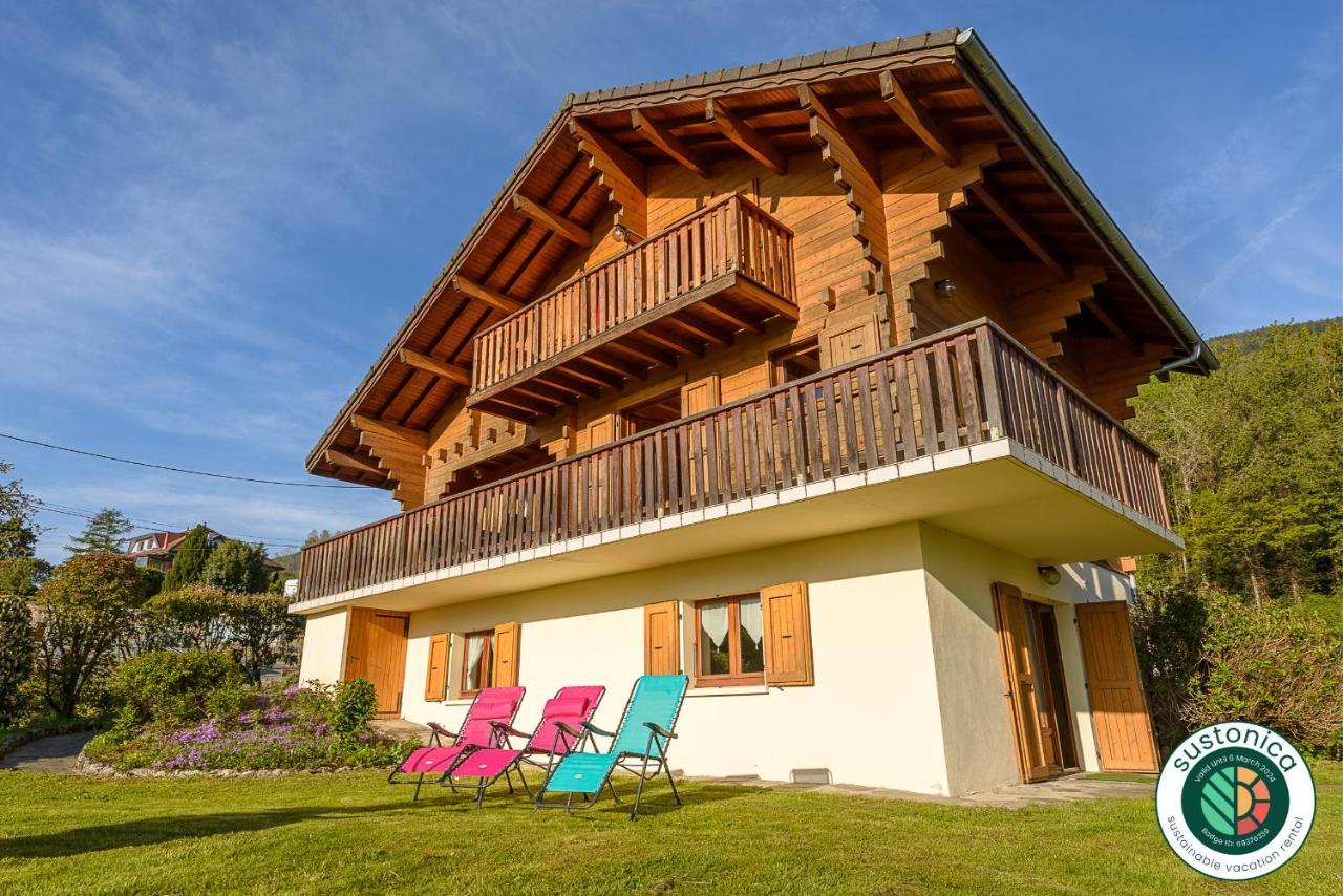 St Jorioz- Cosy Chalet Vue Lac Et Montagnes - Lla Selections By Location Lac Annecy Saint-Jorioz Exteriör bild
